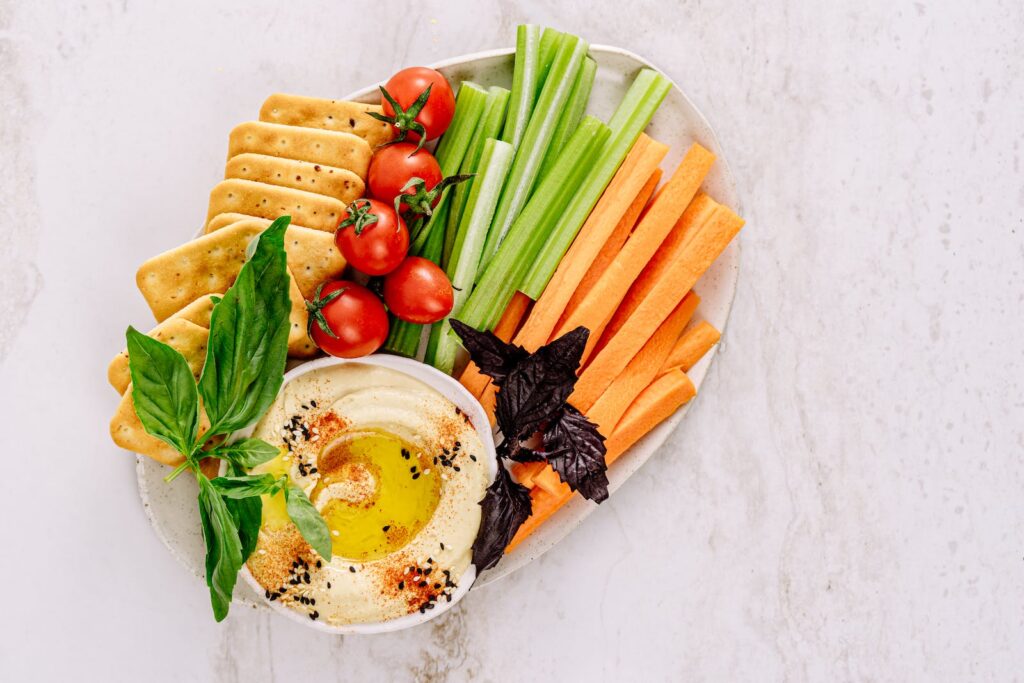 Hummus in a Bowl