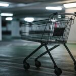 Planning materials used to organize errands and a shopping route